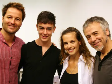 Fernando Andina, Víctor Palmero, Sabrina Garciarena y Javier Quintas Fernando Andina, Víctor Palmero, Sabrina Garciarena y Javier Quintas