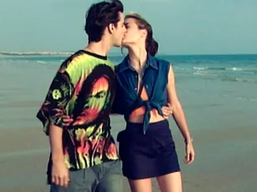 Quimi y Valle beso Quimi y Valle beso