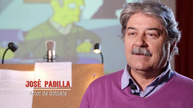 Charlamos con 'el Director Skinner' y el 'Doctor Zoidberg'