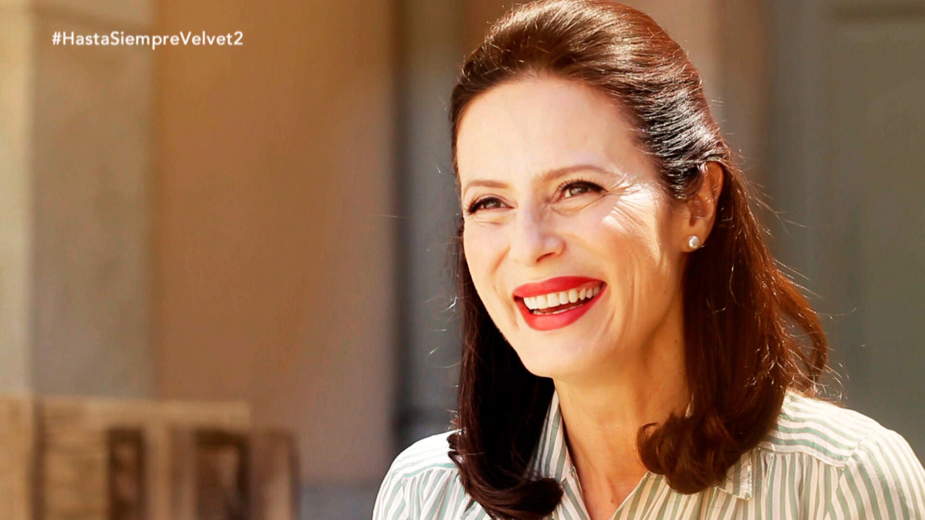 Aitana S&aacute;nchez-Gij&oacute;n: "Me pellizcaba para creerme que estaba trabajando con Sacrist&aacute;n y Concha Velasco"