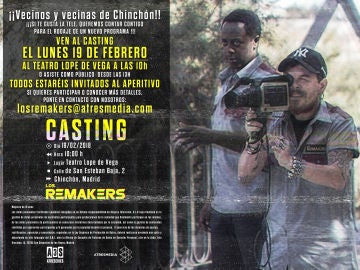 Ven al casting de 'Los Remakers' en Chinchón (Madrid)