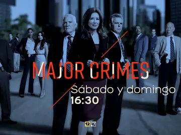 Los fines de semana puedes disfrutar de 'Major Crimes' en Atreseries Los fines de semana puedes disfrutar de 'Major Crimes' en Atreseries
