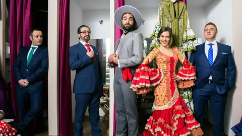 'Allí Abajo' celebra la feria de abril en la primera temporada 'Allí Abajo' celebra la feria de abril en la primera temporada