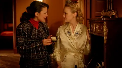 La amistad entre Sira y Rosalinda detrás de las cámaras La amistad entre Sira y Rosalinda detrás de las cámaras