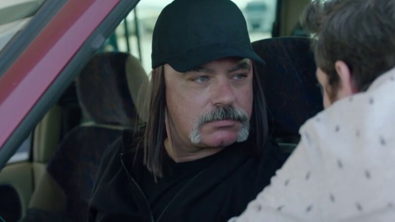 En esta secuencia uno de los que aparecen es un miembro del equipo técnico de Allí Abajo