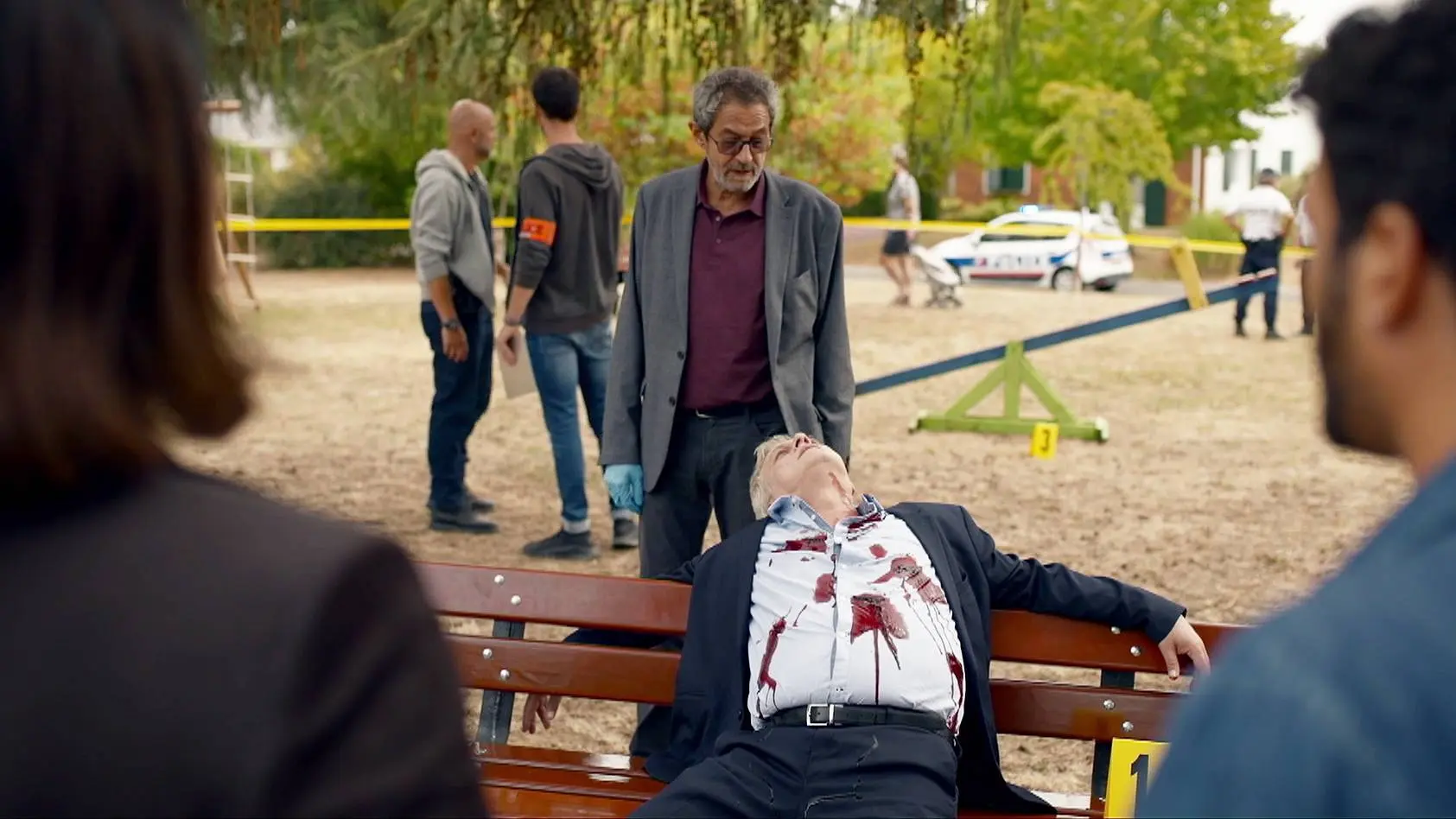  Un hombre aparece muerto en un parque infantil con claros signos de violencia 